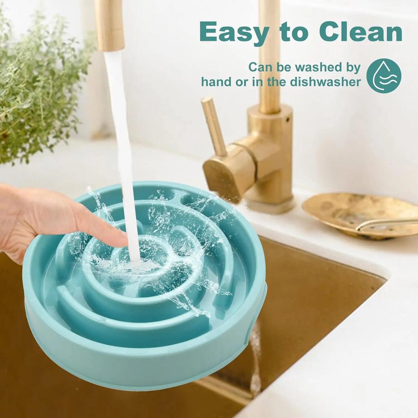 Gamelle anti glouton pour chien en forme de labyrinthe évitant les etouffements par Famille Active