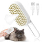 Brosse vapeur pour chat et chien libérant une brume douce pour le toilettage par Famille Active