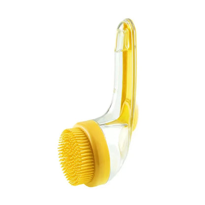 Brosse de bain pour chien et chat en silicone avec mousse de shampoing par Famille Active