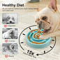 Gamelle anti glouton pour chien en forme de labyrinthe évitant les etouffements par Famille Active