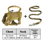 Harnais tactique pour chien robuste en nylon avec poignee superieure par Famille Active