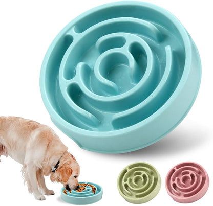 Gamelle anti glouton pour chien en forme de labyrinthe évitant les etouffements par Famille Active