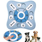 Jouet puzzle pour chien interactif avec compartiments coulissants pour croquettes par Famille Active