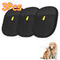 Gant anti poils pour chat et chien nettoyant les poils d un canapé en tissu par Famille Active